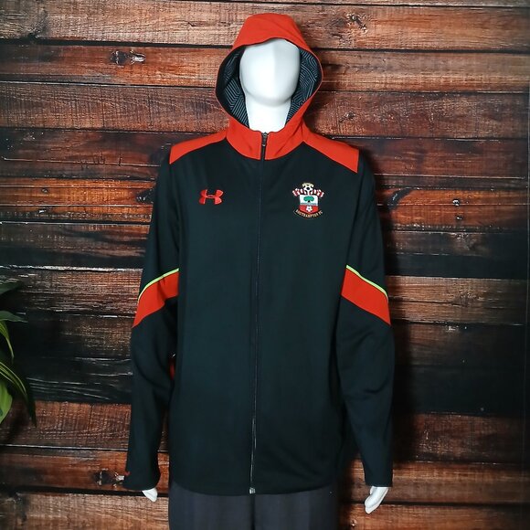 Under Armour Hoodie Mens 2XL Southampton Saints Training Jacket Full Zip Storm - Picture 4 of 14